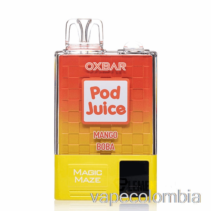 Vape Desechable Oxbar Magic Maze Pro 10000 Mango Boba Desechable - Jugo De Vaina